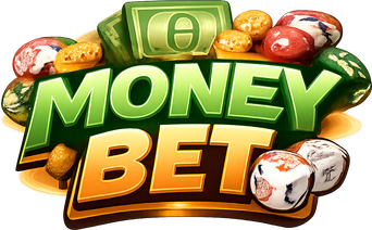 money bet হোমের গোলাপি নীল লোগো
